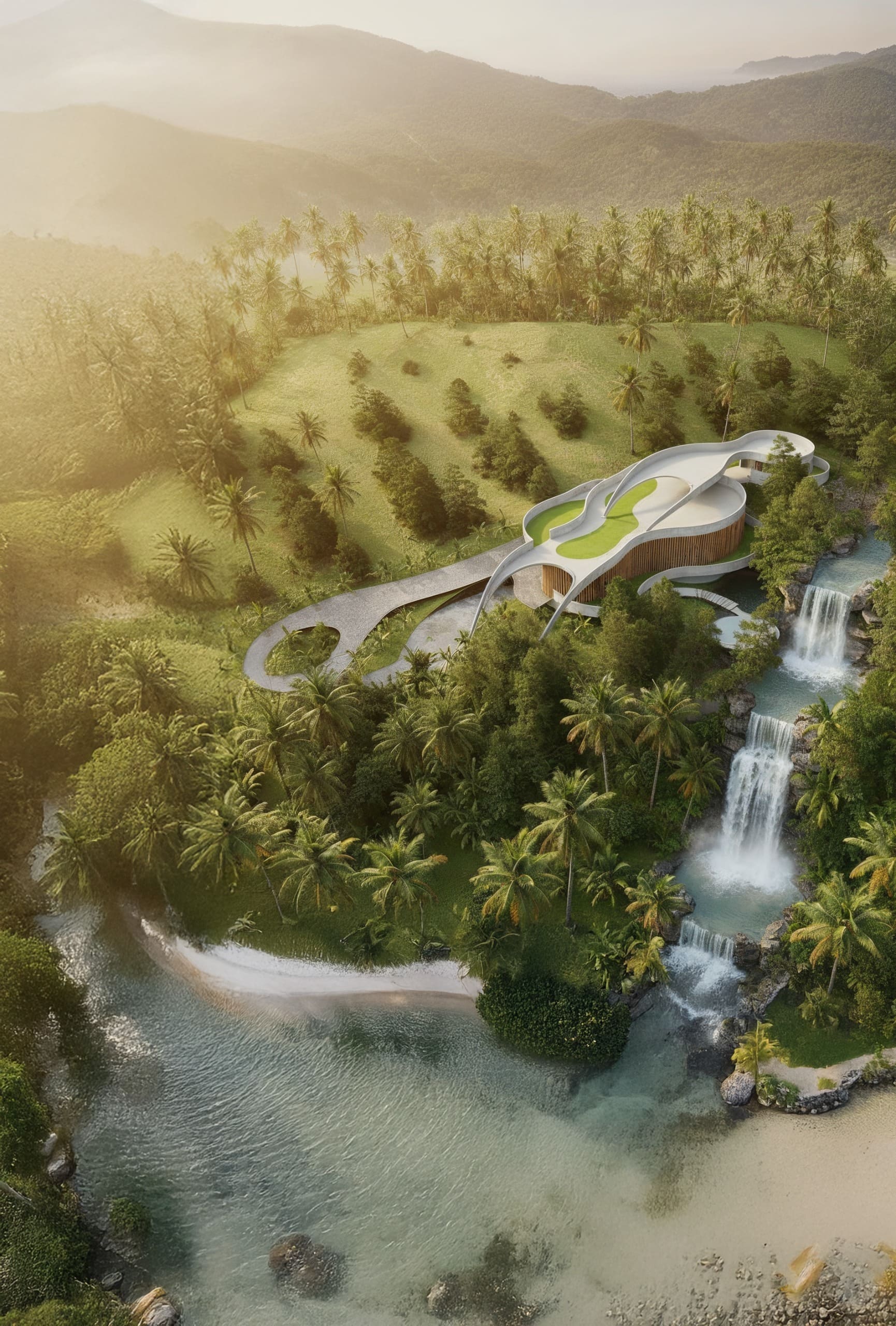 Luxury clubhouse at Blubay by ORA Land