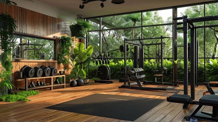 Outdoor fitness zone at Blubay by ORA Land